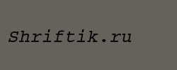 Dark Courier Italic 